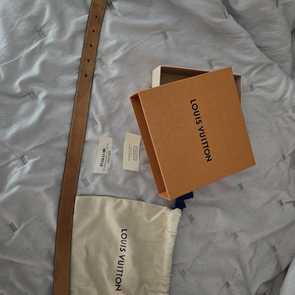 Louis vuitton Damier Ebene Pattern Belt - Picture 4 of 10